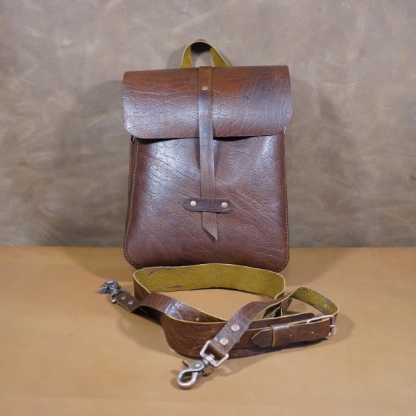 Montana Bison And Leather - Satchel