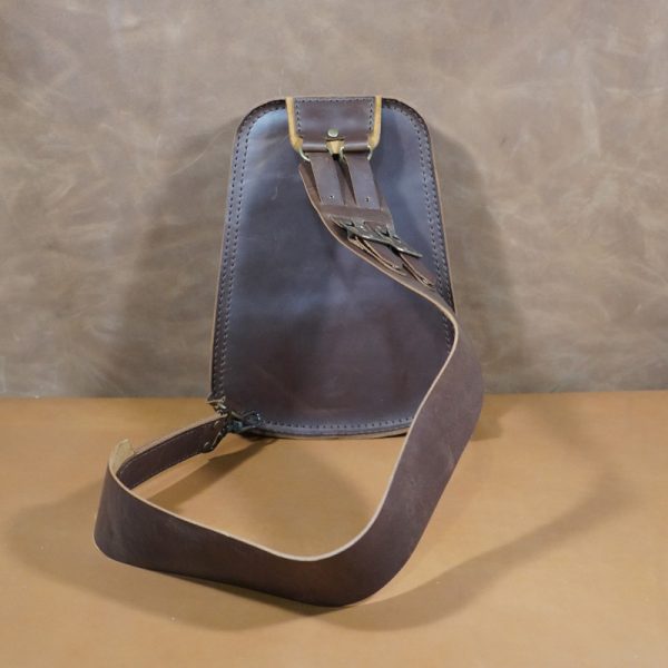 Montana Bison And Leather -Crossbody
